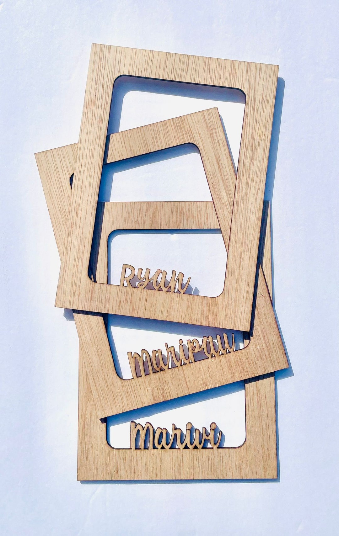 Photo Mat Insert for Your 8x10 Inch Frame Personalized Name Mat Frame ...