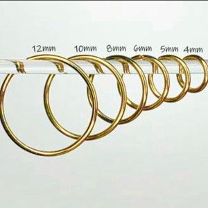 Nose Ring or Helix Hoop Earring Classic Seamless Cool Gift image 7