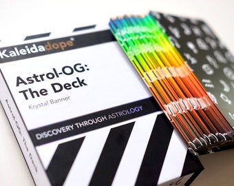 Astrol-OG: The Deck by Krystal Banner; oracle cards, astrology cards, divination, indie decks, astrology guide