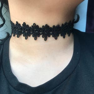 Black Lace Choker