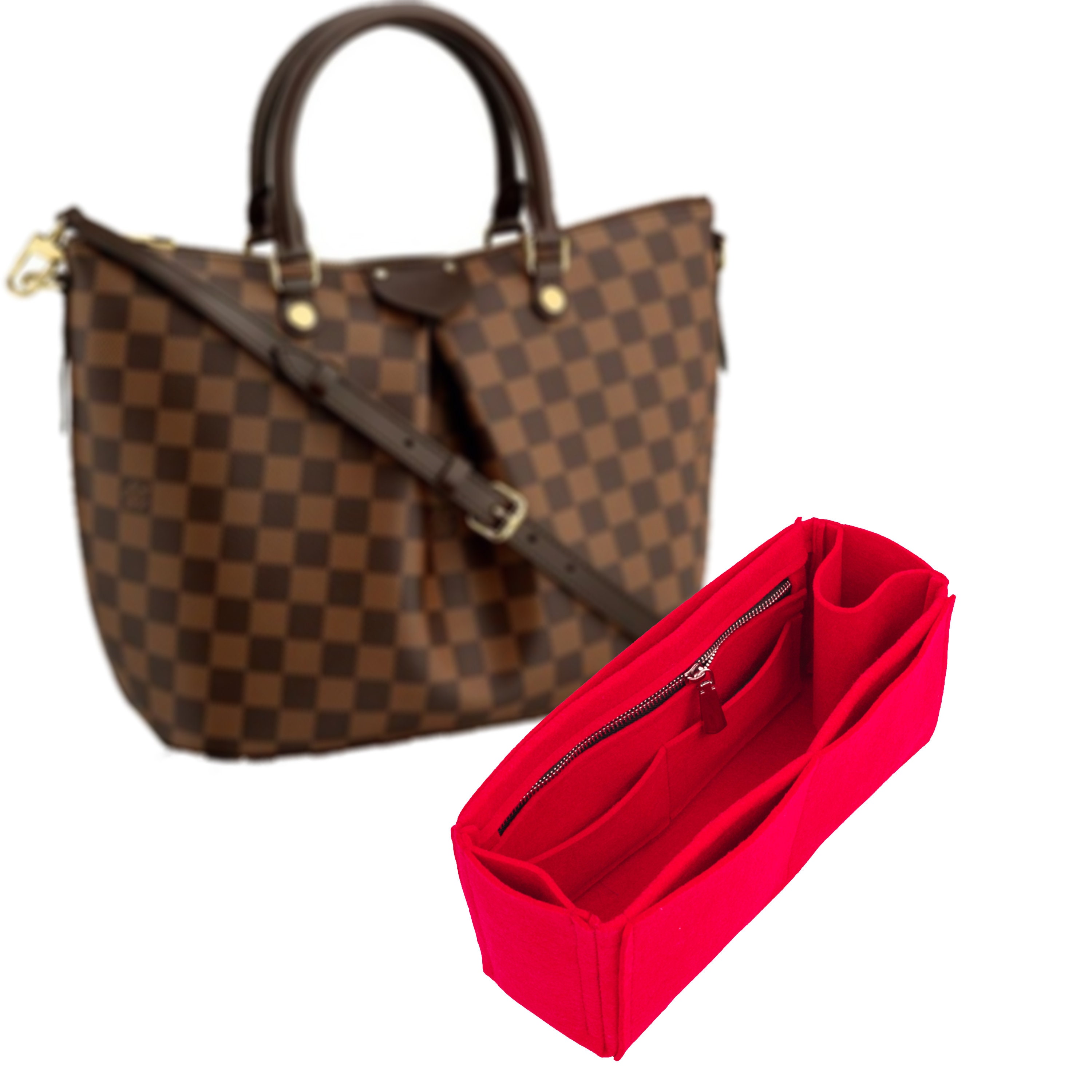 Bag and Purse Organizer with Chamber Style for Louis Vuitton Siena GM