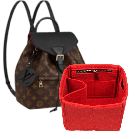 Bag Organizer for LV Montsouris GM Backpack - Premium Felt (Handmade/20  Colors)