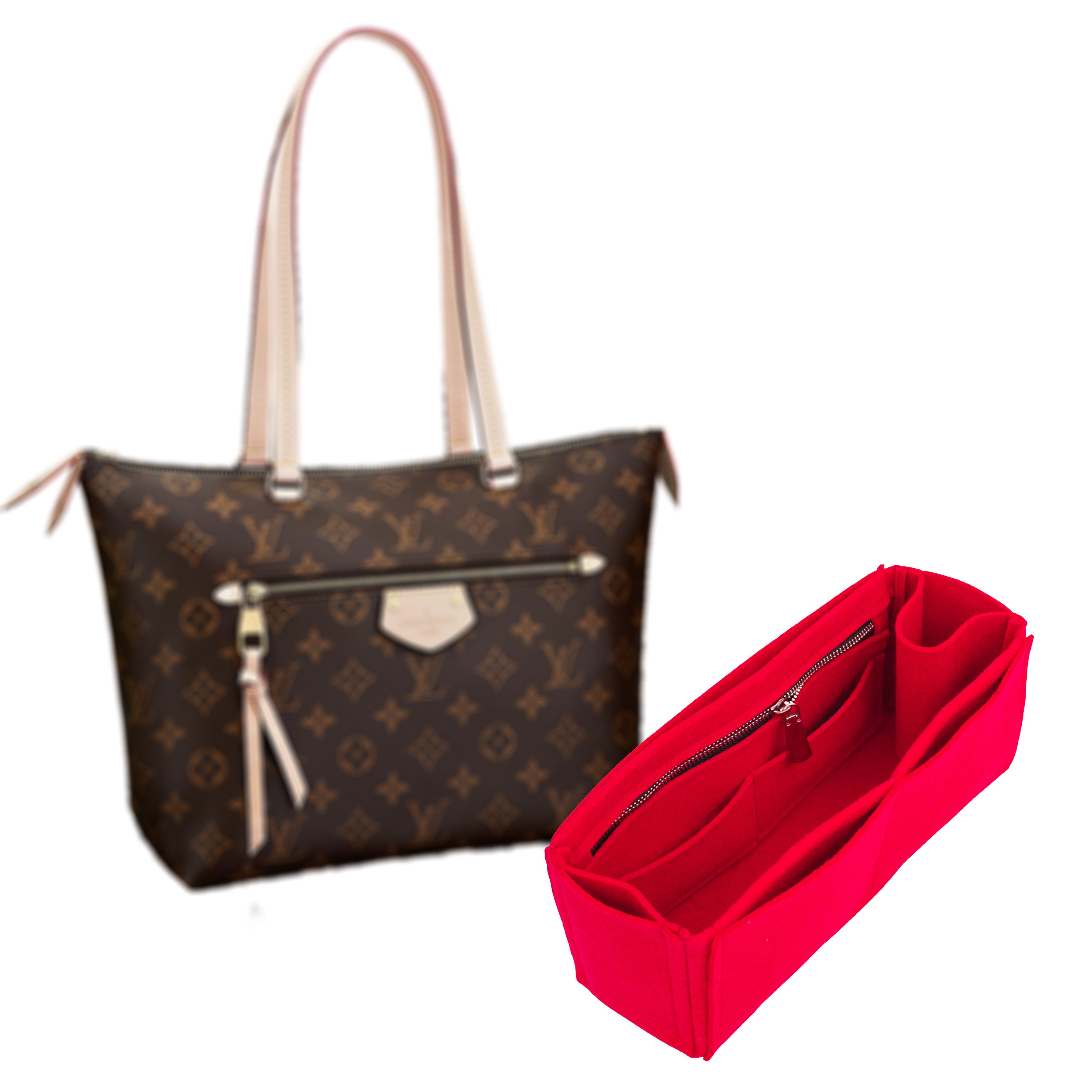 Bag and Purse Organizer with Singular and Conical Style for Louis Vuitton  Iena MM