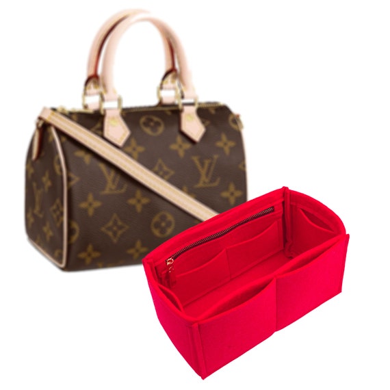  Bag Organizer for LV Nano Speedy Bag - Premium Felt  (Handmade/20 Colors) : Handmade Products