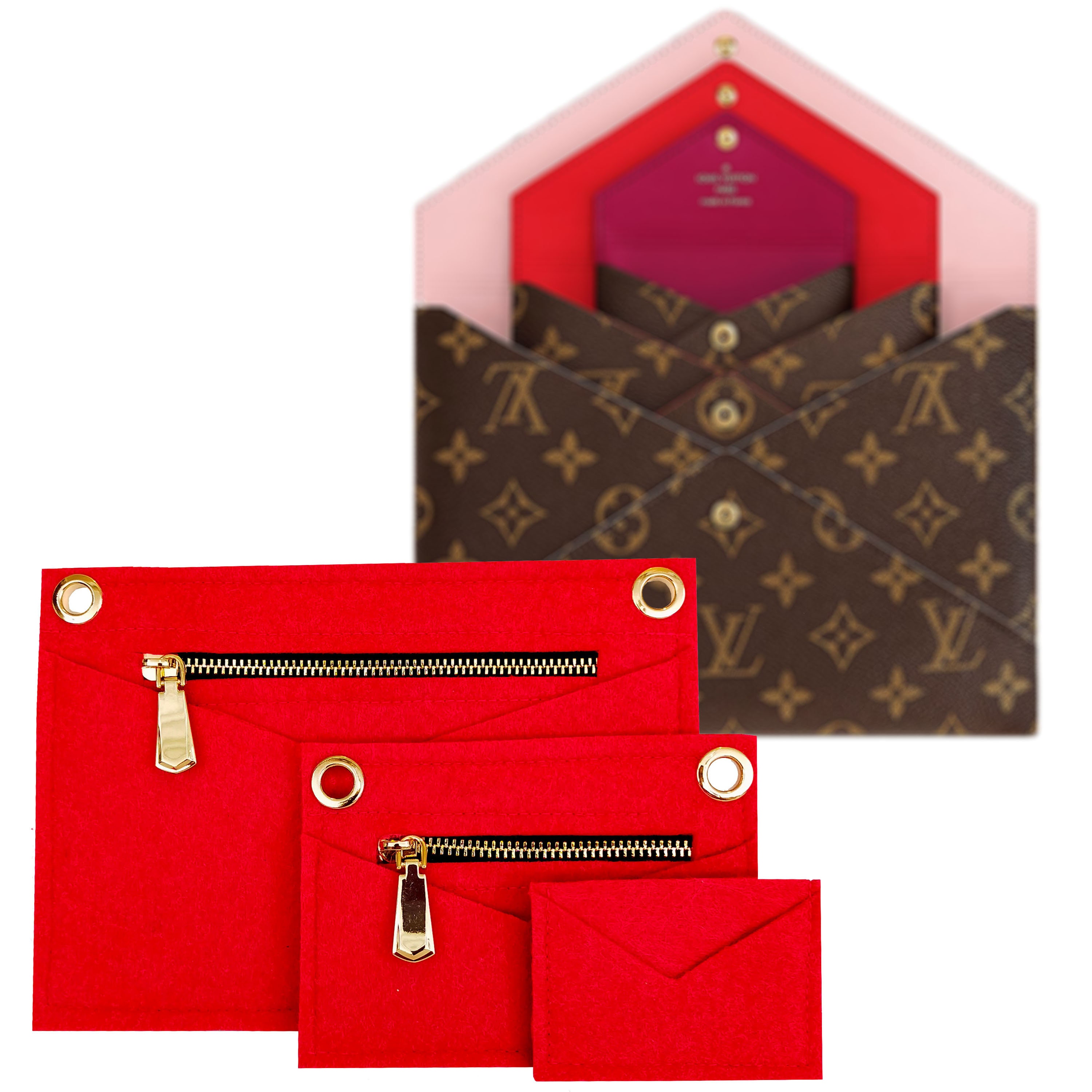 Louis Vuitton Small / Mini Pouch Kirigami Liner Conversion Kit to Handbag  Charm / Keychain - Handbagholic