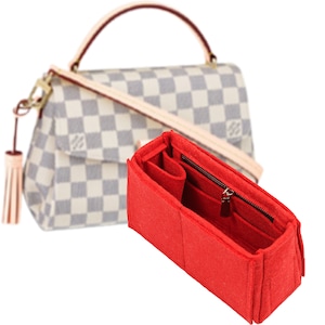 Louis Vuitton Damier Ebene Canvas Croisette Hand Carry Shoulder Handbag  Article:N53000 Made in France: Handbags: .com