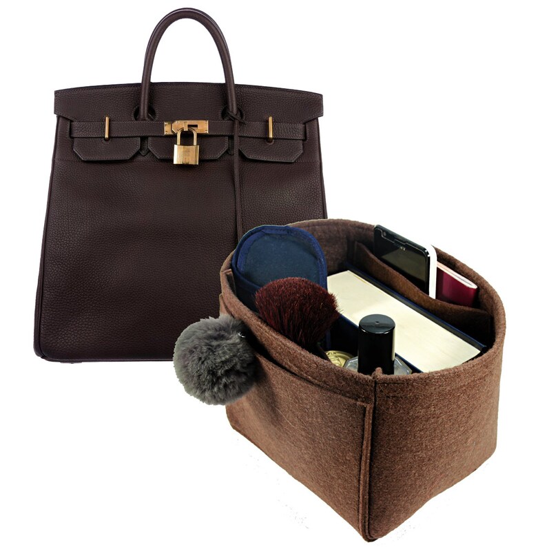 Bag Organizer Felt Bag Organizer Hermes Organizer Hac Etsy