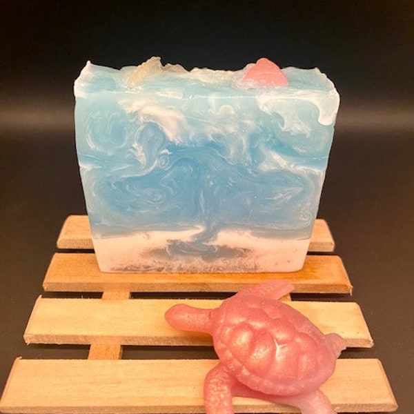 Ocean Soap / Beach Soap / Handmade Soap / Summer Soap / Ocean Waves Soap