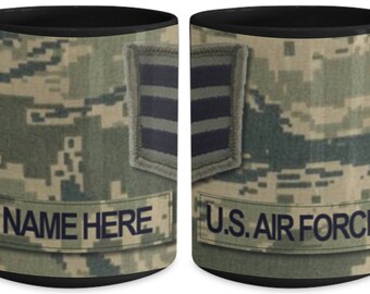 Air Force Communications Command Personalized Coffee Mug (dishwasher Safe  Thermal Printed Ceramic) - Handmade by Theglassylass - Etsy