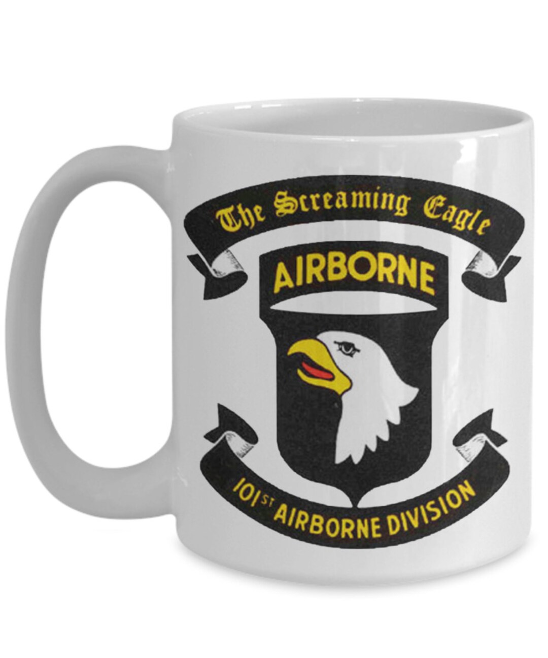 US Army Screaming Eagle 101st Airborne Coffee Mug screaming Eagles Mug
