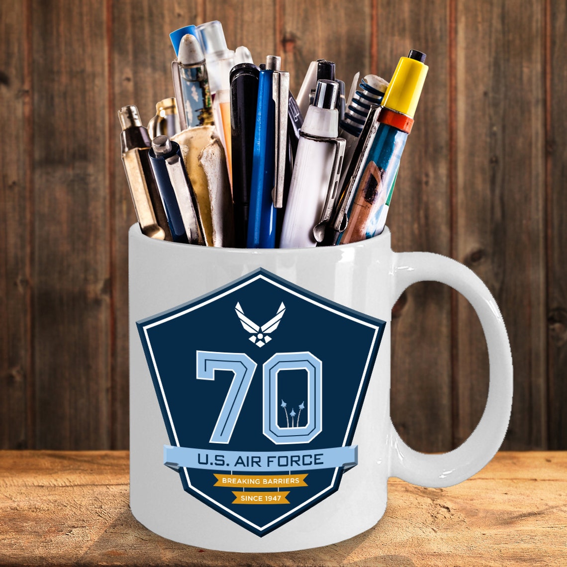 United States Air Force (USAF) 70th Anniversary Coffee Mug ...