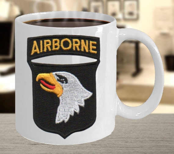 101st Airborne Division Military Coffee Mug - Air Assault Wings screaming  Eagles Mug 101 ABN DIV!, US Army Military Veteran Gift - Etsy