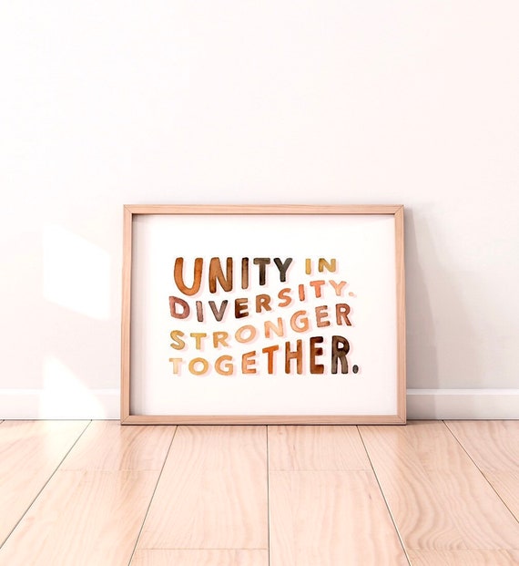 Purifying Unity Quotes Unity In Diversity Quotes