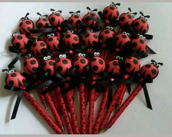ladybug baby shower favors