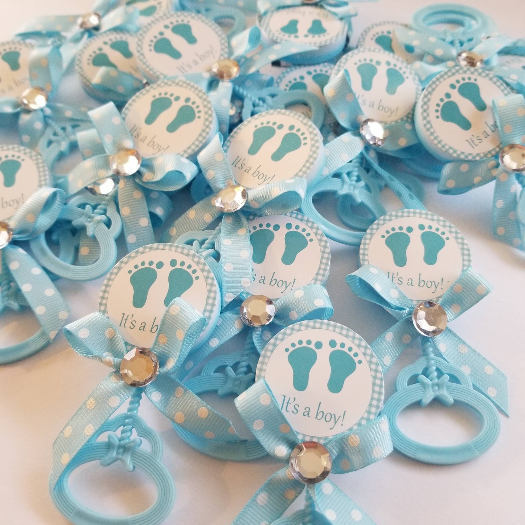 24pcs baby shower Pin-On its a boy