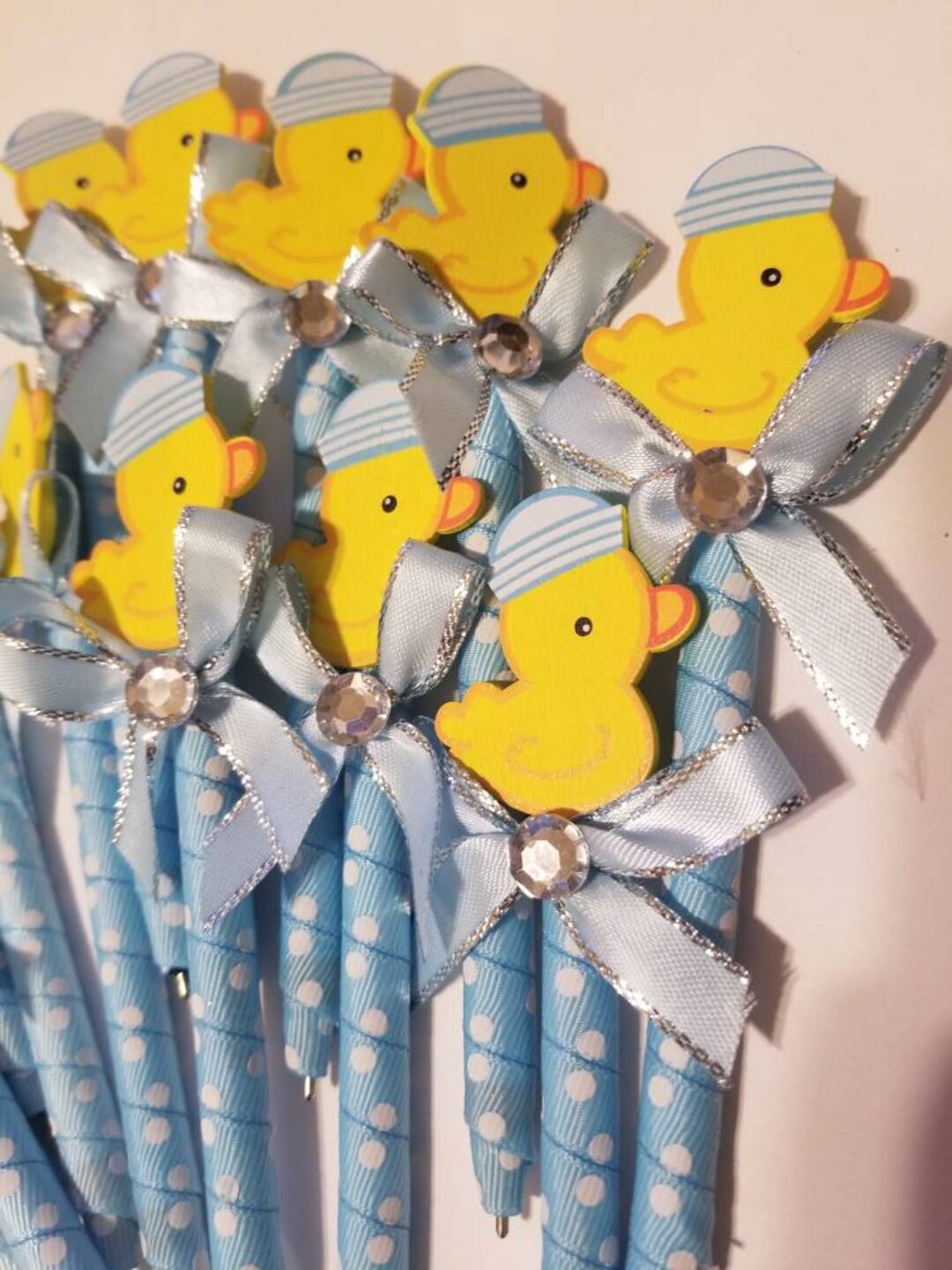 25pcs Baby Shower Duckling Pens Favors for Boy. Etsy