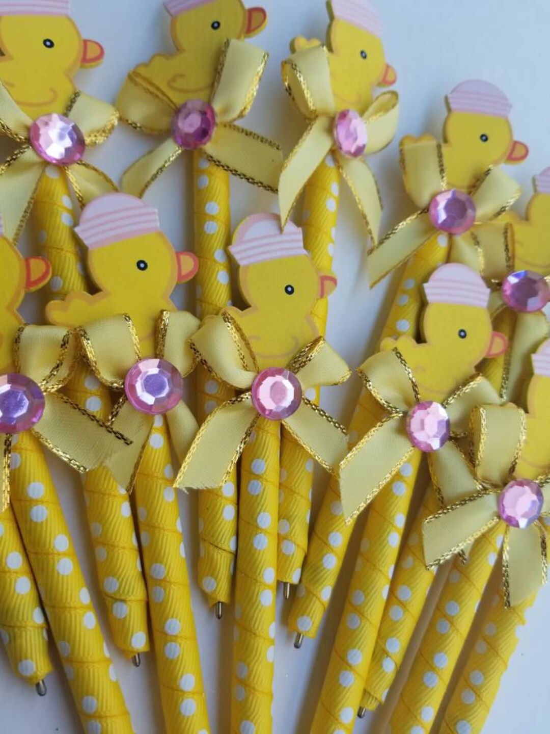 24pcs Baby Shower Duckling Pens Favors for Girl Etsy