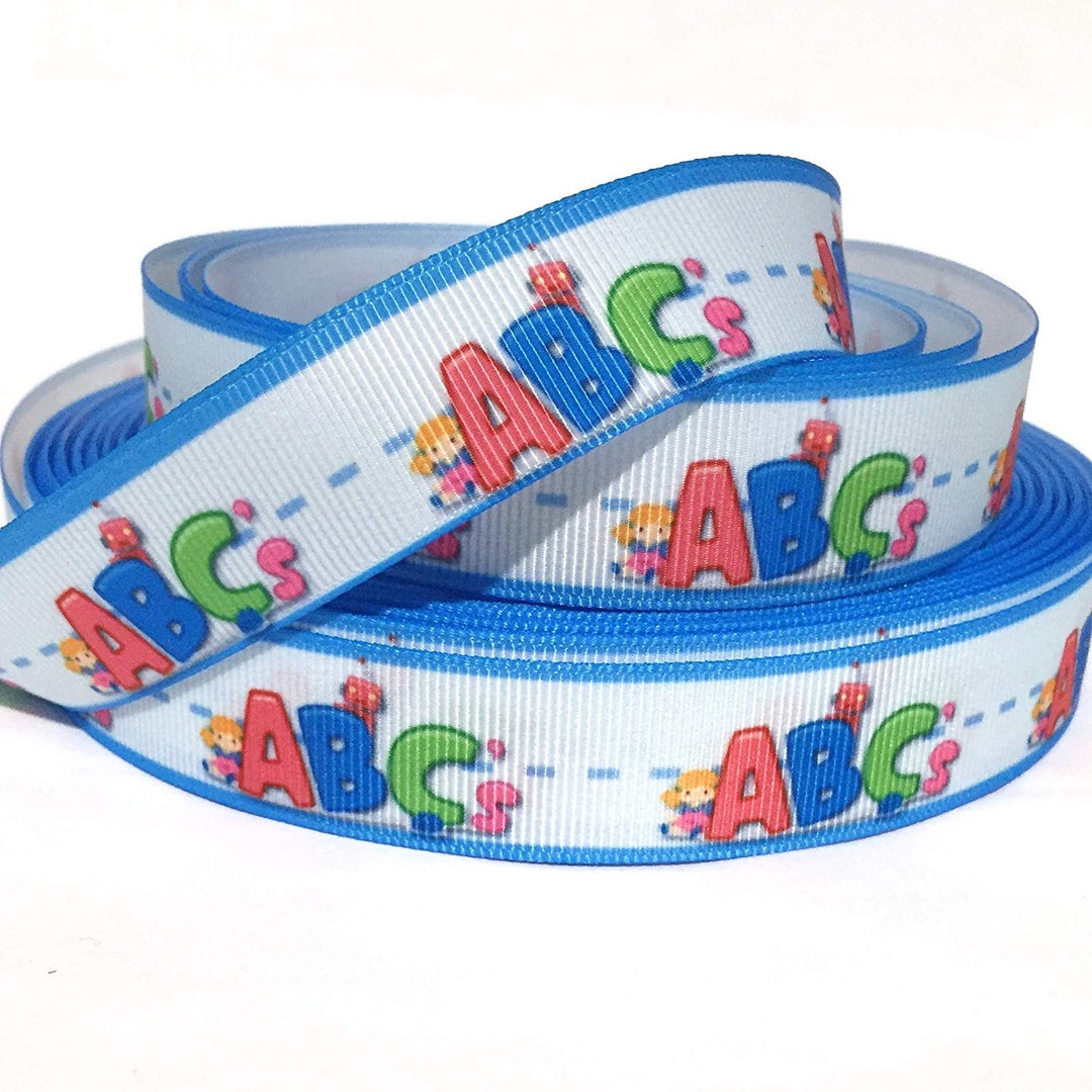 Abc Ribbons GROSGRAIN RIBBON 7/8