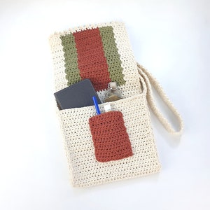 Crochet Pattern- Crochet Crossbody Bag Pattern, Tapestry Crochet Bag