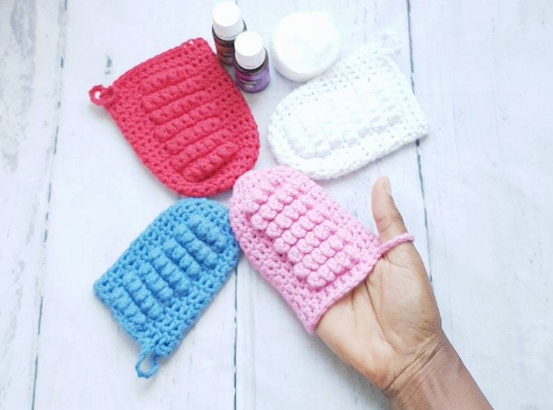 Crochet Face Scrubbies Pattern, Face Scrubbies, Cotton Yarn Scrubbies