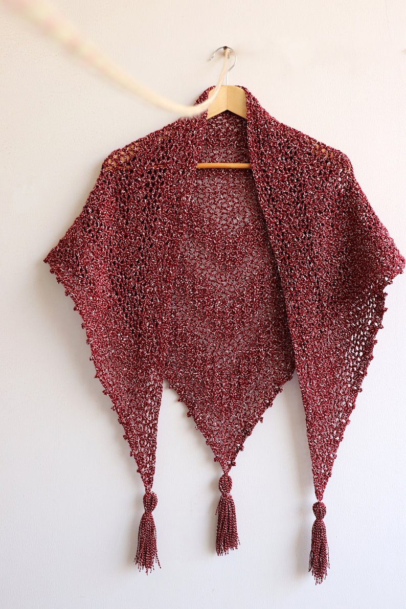 C2C Mesh Shawl Crochet Pattern, Corner to Corner Crochet Pattern, Shawl