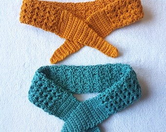 Crochet Tie Headband Pattern: Child to Adult, One Size (PDF Pattern)