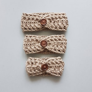 Crochet Chunky Headband Pattern, Crochet Earwarmer, Crochet Chunky Yarn