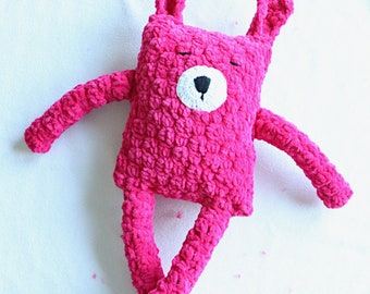 Crochet Bunny Amigurumi, C2C Bunny Amigurumi, Soft Toys, Baby Gift, C2C Crochet Pattern, Amigurumi Pattern, Baby Toys