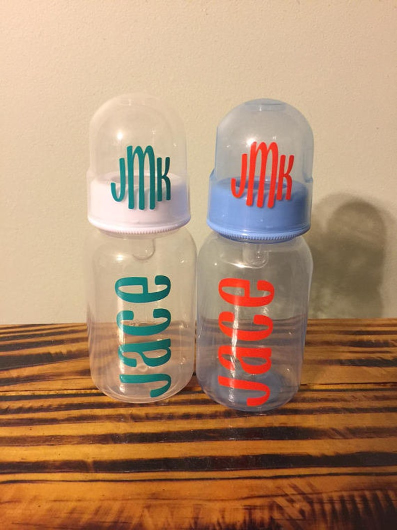 baby bottle personalized