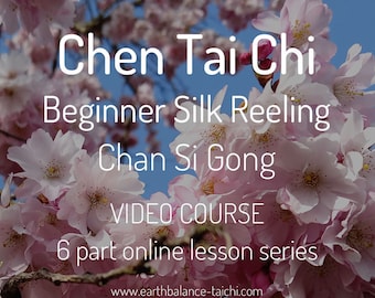 Chen Tai Chi Silk Reeling Video Course, Downloadable MP4, Beginner Tai Chi, Chan Si Gong, Traditional Tai Chi, Online Learning, Study Taiji