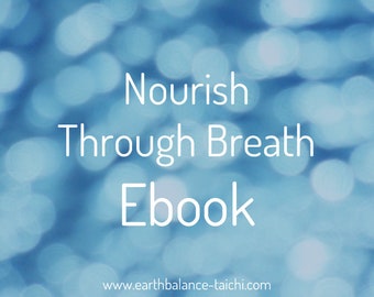 Breathing Ebook, Learn to Breath Better, Digital Download, Relaxing Meditation, Calm the Mind, Relax the Body, Mindfulness PDF, Nourish