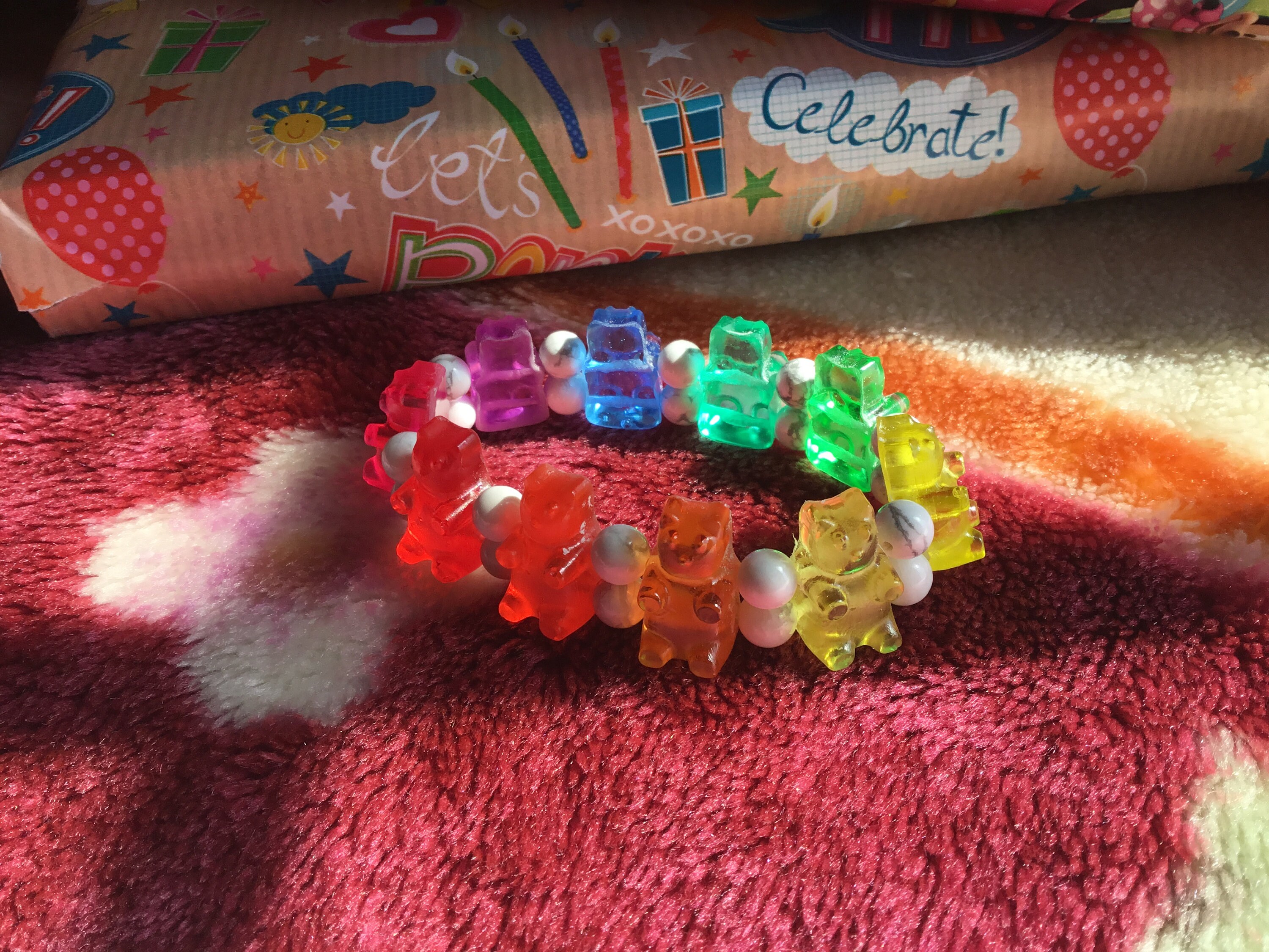 Cute Gummy Bear Bracelet Etsy