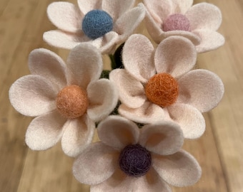 Felt Flowers / Wildflowers (100% Wool Felt)