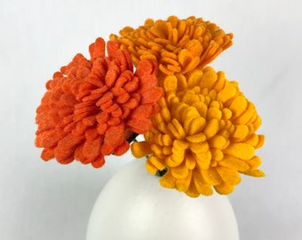 Felt Flowers / Marigolds