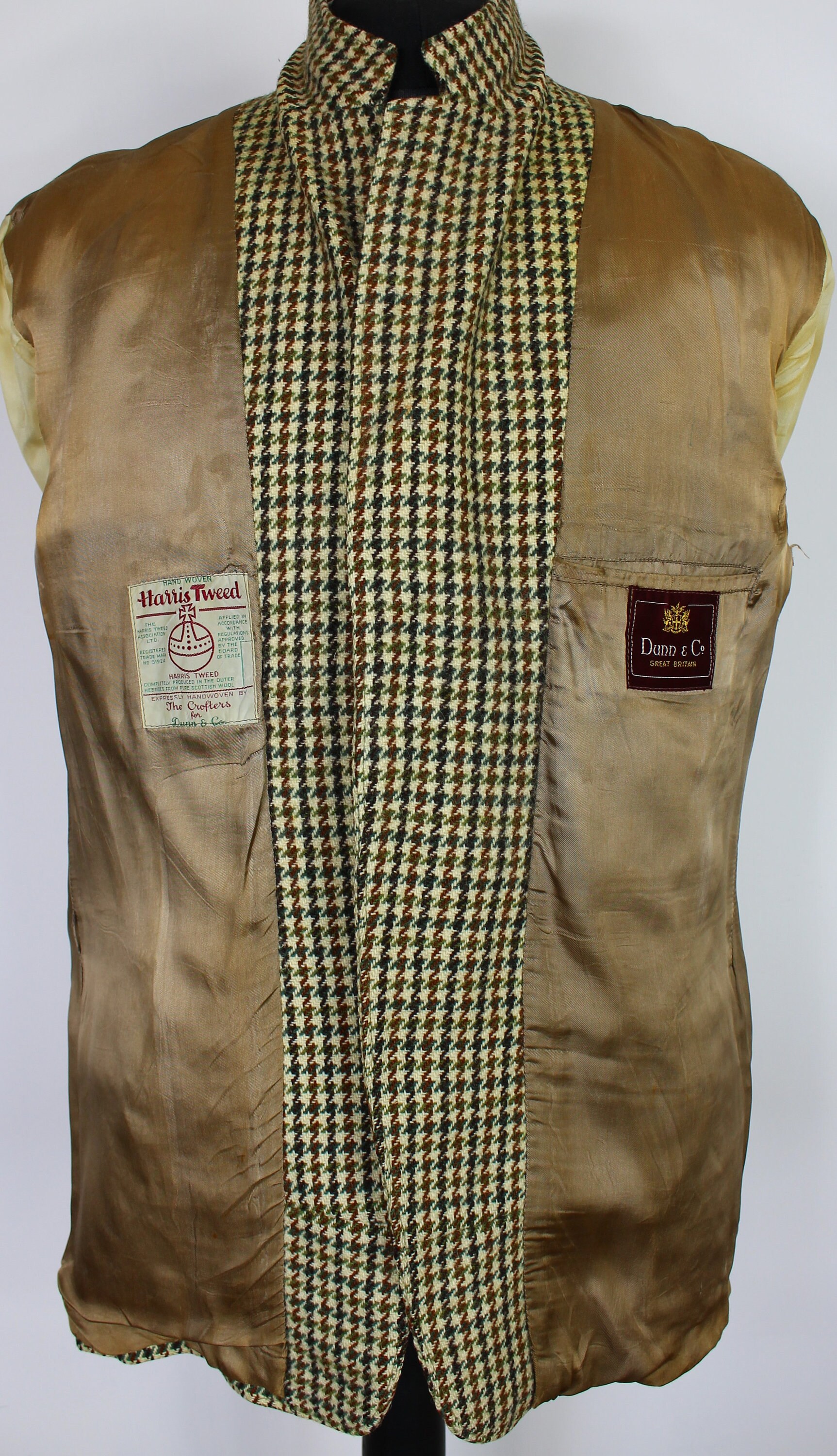 Harris Tweed Jacket Blazer Hunting Shooting 42R VINTAGE Etsy