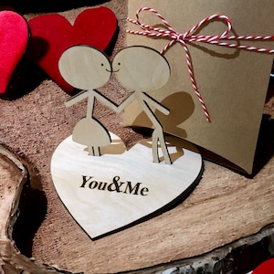 Cadeau toi et moi | Cadeau de couple | Cadeau de la Saint-Valentin | Cadeau d&#39;anniversaire | 5e anniversaire de mariage | Cadeau Saint Valentin Cadeau personnalisé