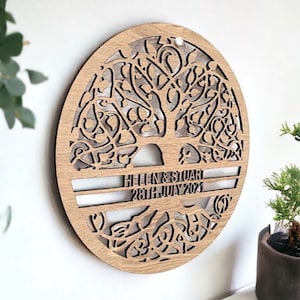 Tree of Life Wall Art Wooden | New Home Gift | Anniversary Gift | Wedding Gift | Wooden Tree Wall Art | Tree of Life | Wooden Tree