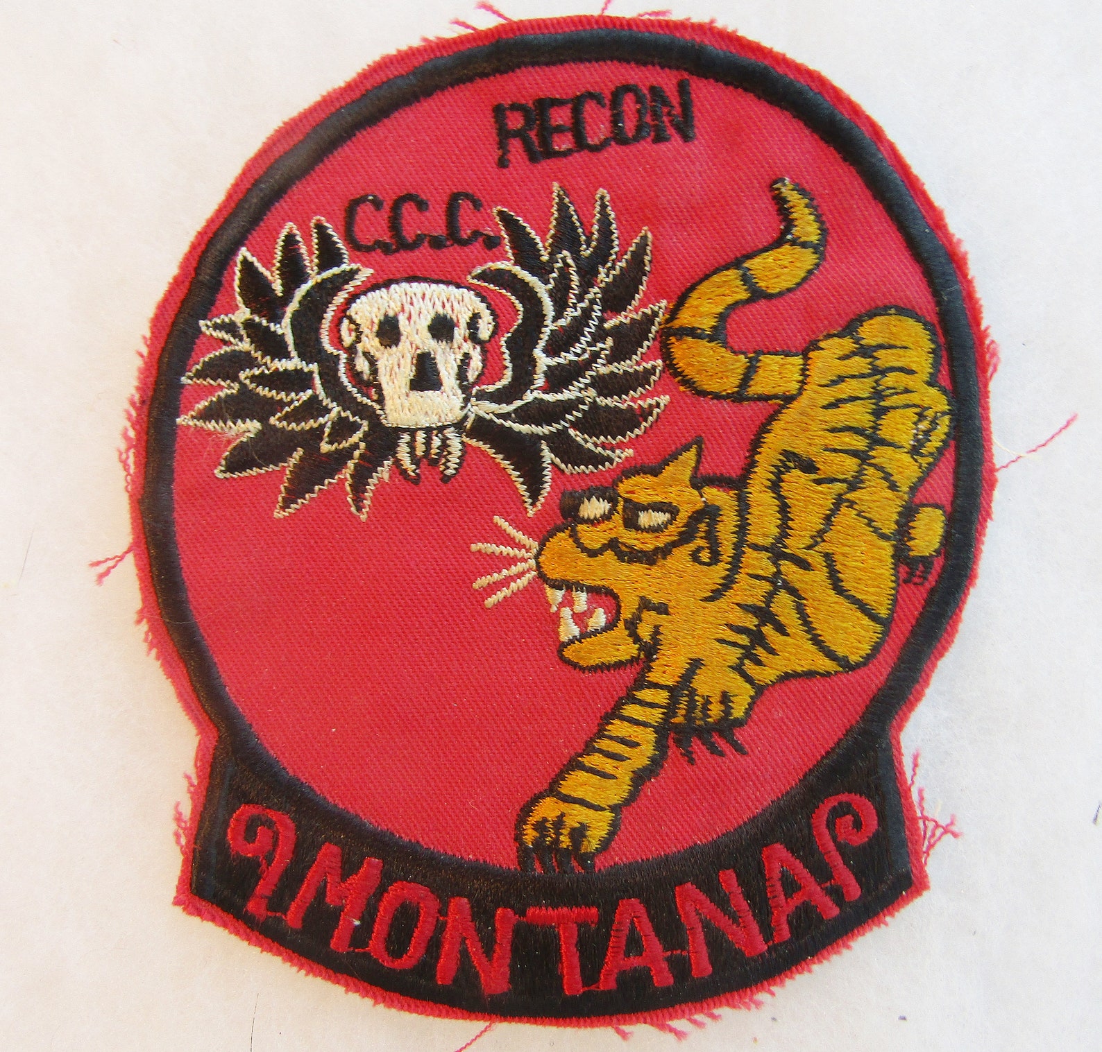 CCC Recon Montana Novelty Patch Etsy