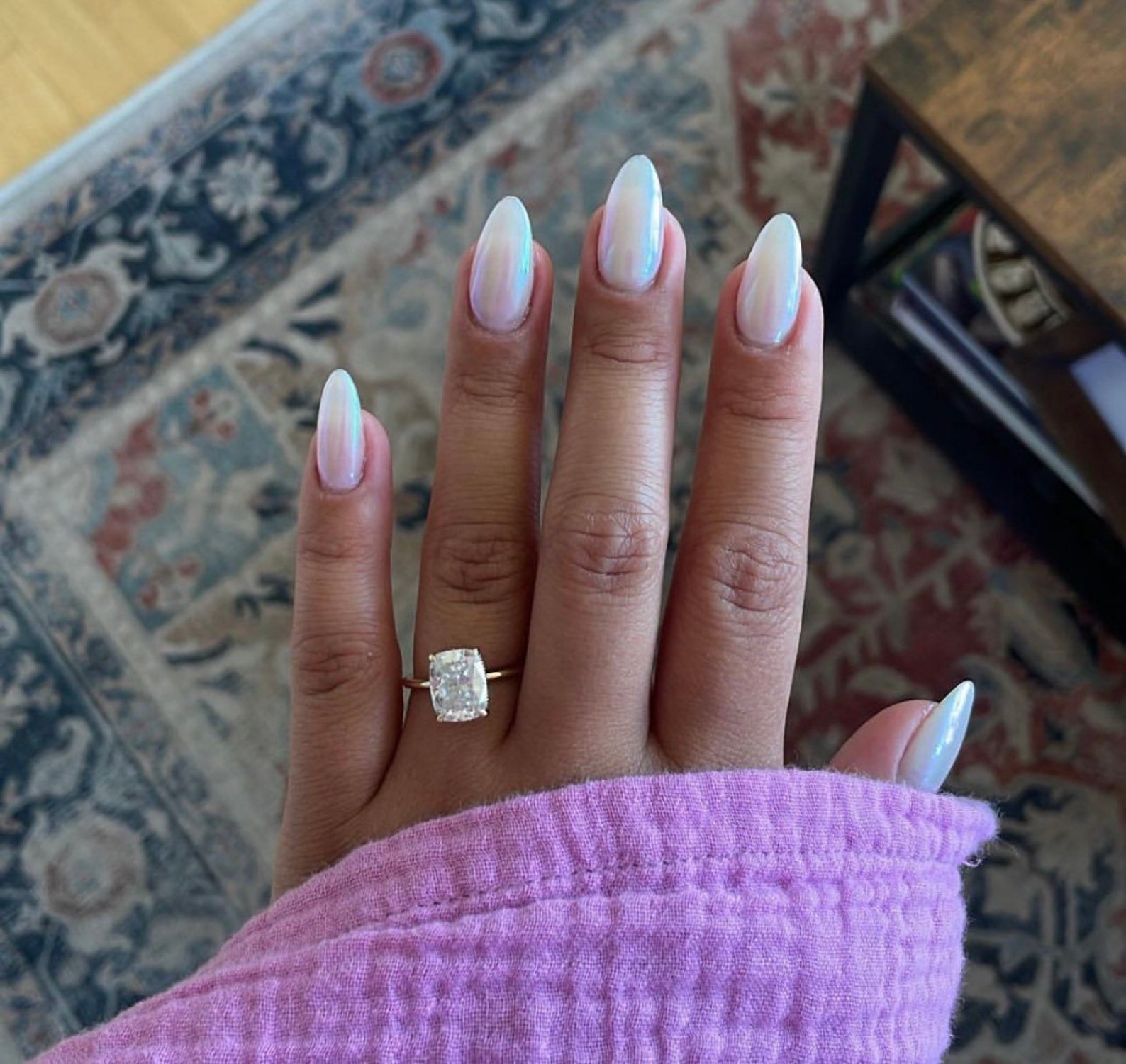 Glazed Donut Nail White Chrome Nails 1 Gram Bulk Chrome - Etsy
