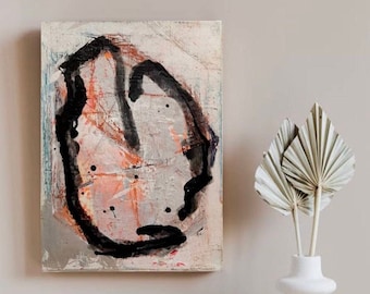 Piedra preciosa / arte abstracto / arte / koh-i-nor / acril / Minimalismo / pintura / Único