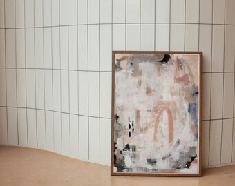 Abstracto / Arte / Pintura / Rosa / Beige / Francia / Pintura