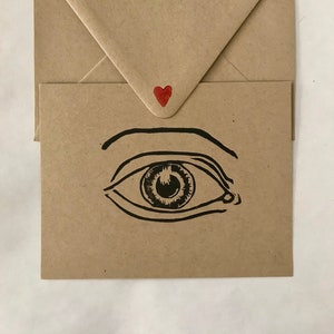 Bloquer la carte oculaire imprimée