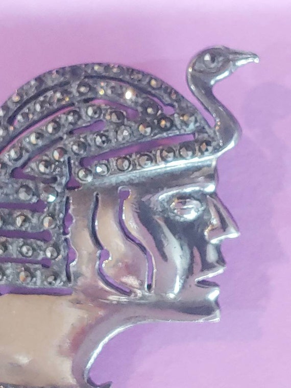 Egyptian Goddess Isis Brooch Pin