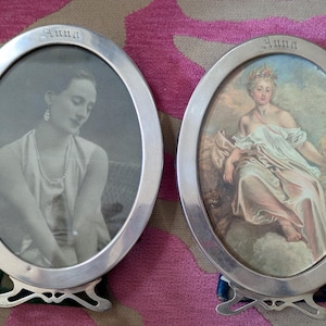Pair of Vintage Sterling Silver Photo Frames