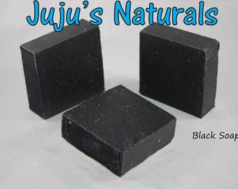 Black - Handmade Soap