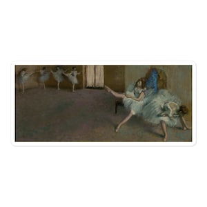 Edgar Degas, Before the Ballet, 1890-1892 Bubble-free stickers