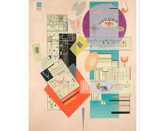 Kandinsky Animated Stability, 1937 Bubble-free Sticker