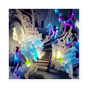 Ice Castle Lands Serie 5.0 by M. Knoblock Bubble-free Stickers Bubble-free Stickers