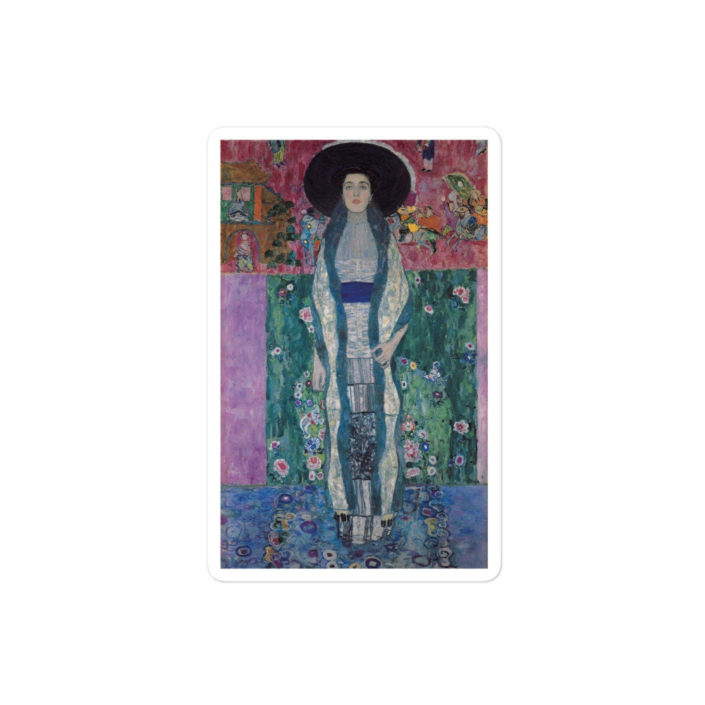 Gustav Klimt&rsquo;s Portrait of Adele Bloch-bauer 1912 Bubble-free Stickers