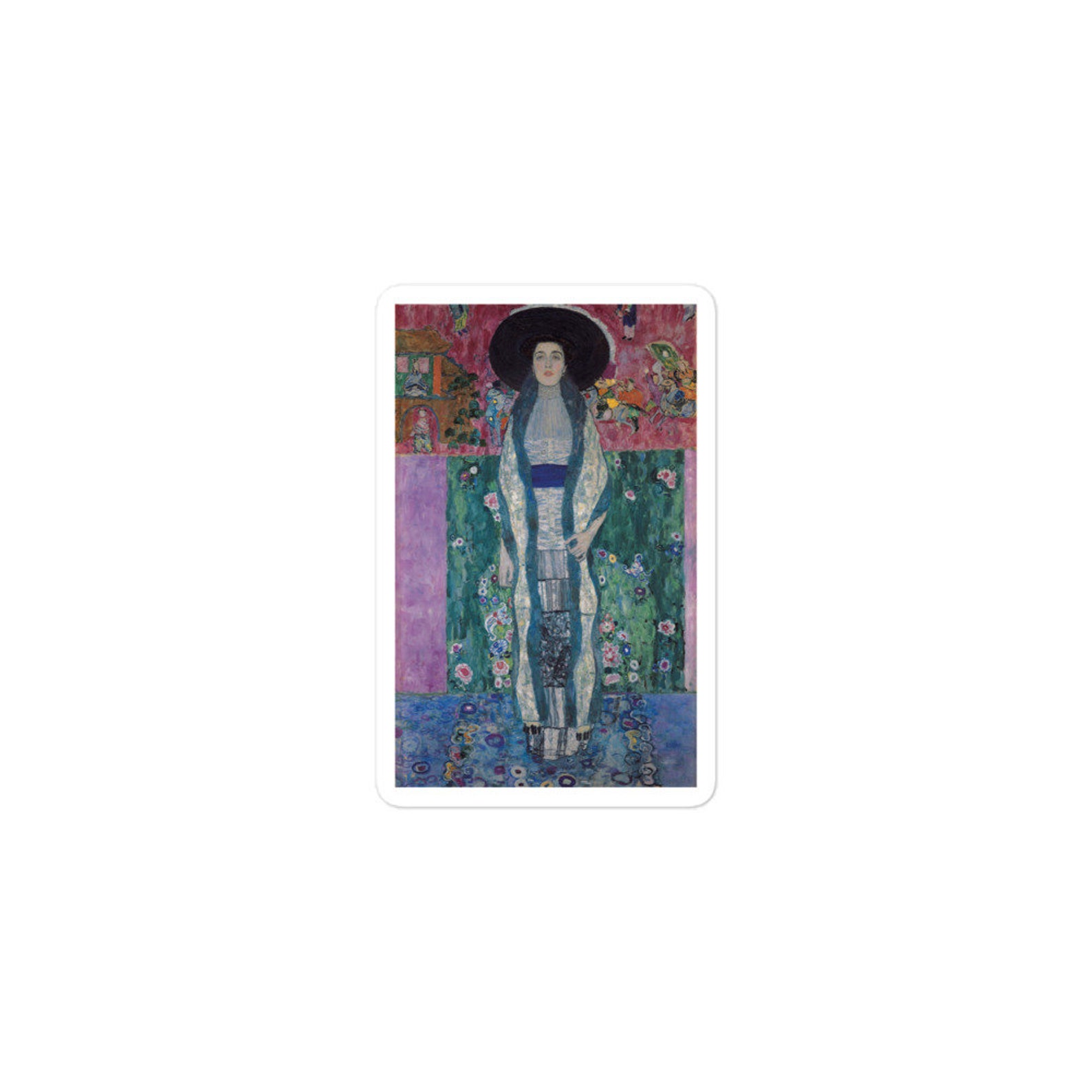 Gustav Klimt&rsquo;s Portrait of Adele Bloch-bauer 1912 Bubble-free Stickers
